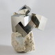 Illustration for article titled This Chunk Of Fool's Gold Naturally Formed In These Cubes
